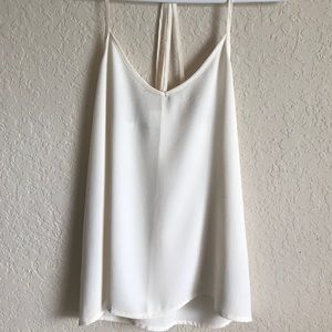 White tank top